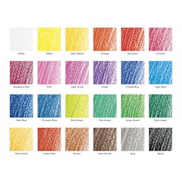 Blick Studio Artists' Colored Pencil Set - Set of 24, Assorted Colors, swatches