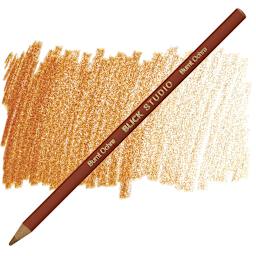Blick Studio Artists' Colored Pencil - Burnt Ochre pencil and swatch