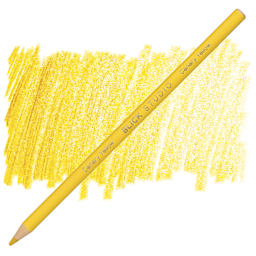 Blick Studio Artists' Colored Pencil - Canary Yellow pencil and swatch