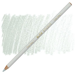 Blick Studio Artists' Colored Pencil - Cool Grey 1 pencil and swatch