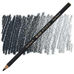 Blick Studio Artists' Colored Pencil - Cool Grey 9 pencil and swatch