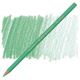 Blick Studio Artists' Colored Pencil - Pea Green pencil and swatch