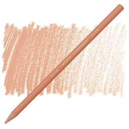 Blick Studio Artists' Colored Pencil - Peach pencil and swatch