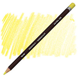 Derwent Coloursoft Pencil - Acid Yellow pencil and swatch