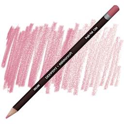 Derwent Coloursoft Pencil - Bright Pink pencil and swatch