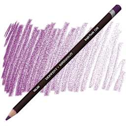 Derwent Coloursoft Pencil - Bright Purple pencil and swatch