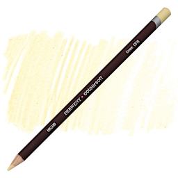 Derwent Coloursoft Pencil - Cream pencil and swatch