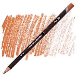 Derwent Coloursoft Pencil - Ginger pencil and swatch