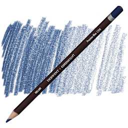 Derwent Coloursoft Pencil - Prussian Blue pencil and swatch