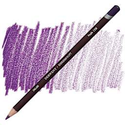 Derwent Coloursoft Pencil - Purple pencil and swatch