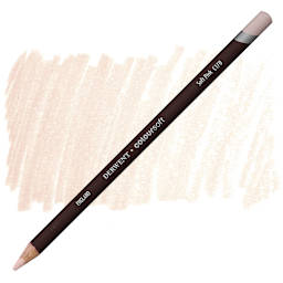 Derwent Coloursoft Pencil - Soft Pink pencil and swatch