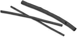 Caran d'Ache Natural Charcoal Set - Three sticks from set shown angled
