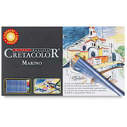 Watercolor Pencils, Set of 12 Colors