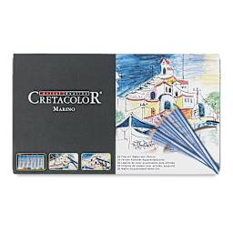 Watercolor Pencils, Set of 36 Colors