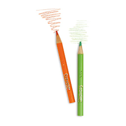 Crayola Short Colored Pencils - Assorted Colors, two pencils