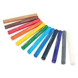 Crayola Color Sticks - Classpack of 120, one crayon of each color fanned out