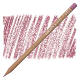 Caran d'Ache Luminance Colored Pencil - Hibiscus Pink pencil and swatch