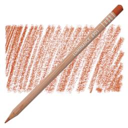 Caran d'Ache Luminance Colored Pencil - Terracotta pencil and swatch