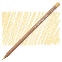 Caran d'Ache Luminance Colored Pencil - Butternut pencil and swatch
