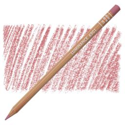 Caran d'Ache Luminance Colored Pencil - Violet Pink pencil and swatch