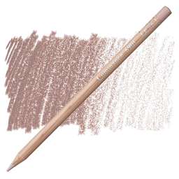 Caran d'Ache Luminance Colored Pencil - Burnt Sienna 10% pencil and swatch