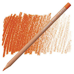 Caran d'Ache Luminance Colored Pencil - Cornelian pencil and swatch