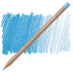 Caran d'Ache Luminance Colored Pencil - Light Blue pencil and swatch