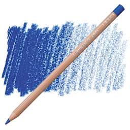 Caran d'Ache Luminance Colored Pencil - Middle Cobalt Blue Hue pencil and swatch