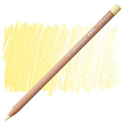 Caran d'Ache Luminance Colored Pencil - Naples Ochre pencil and swatch