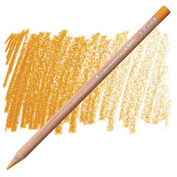Caran d'Ache Luminance Colored Pencil - Orange pencil and swatch