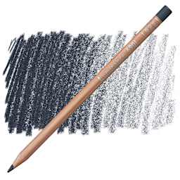 Caran d'Ache Luminance Colored Pencil - Payne's Gray pencil and swatch