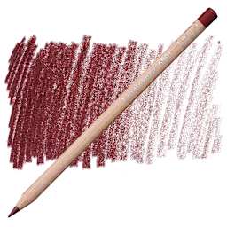 Caran d'Ache Luminance Colored Pencil - Perylene Brown pencil and swatch