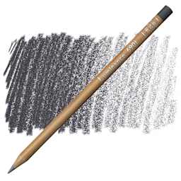 Caran d'Ache Luminance Colored Pencil - Slate Gray pencil and swatch