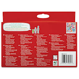 Stabilo Woody 3 in 1 Pencils - Set of 10 (back of package)