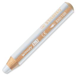 Stabilo Woody 3 in 1 Pencil - White