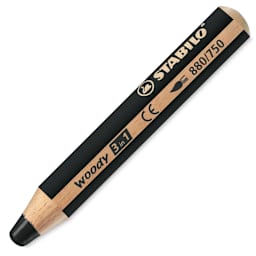 Stabilo Woody 3 in 1 Pencil - Black