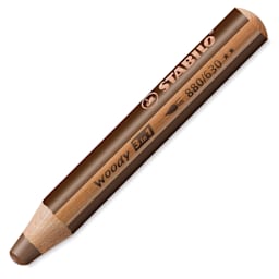 Stabilo Woody 3 in 1 Pencil - Brown