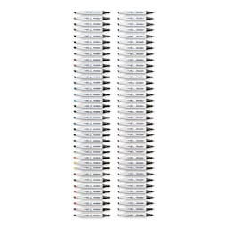 Copic Classic Marker - Set A Broad Range, Set of 72 (set contents with caps off)wsd