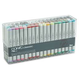 Copic Classic Marker - Set B Design Values, Set of 72