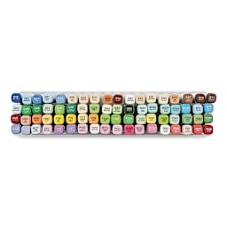 Copic Classic Marker - Set C Flesh Tones, Set of 72 (top view)