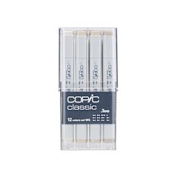 Copic Classic Marker - Set of 12, Warm Gray