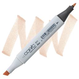 Copic Classic Marker - Bareley Beige E11 marker and swatch