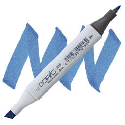 Copic Classic Marker - Cyan Blue B16 marker and swatch