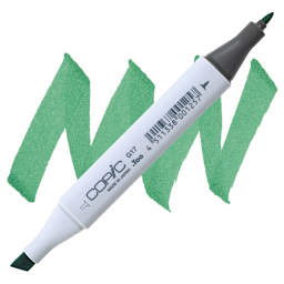 Copic Classic Marker - Forest Green G17 marker and swatch