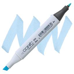 Copic Classic Marker - Frost Blue B00 marker and swatch