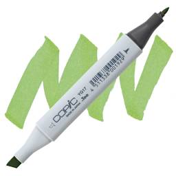Copic Classic Marker - Grass Green YG17 marker and swatch