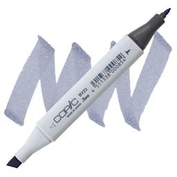 Copic Classic Marker - Gray Bluish Lavender BV23 marker and swatch