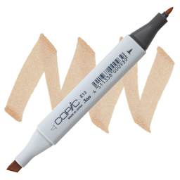 Copic Classic Marker - Desert Sand E13 marker and swatch
