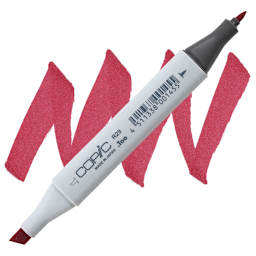 Copic Classic Marker - Lipstick Red R29 marker and swatch