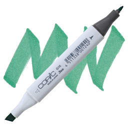 Copic Classic Marker - Malachite G16 marker and swatch